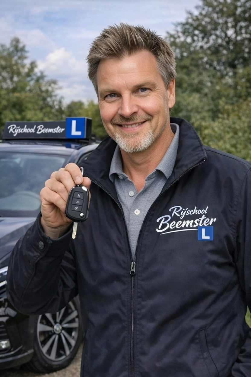 Rijinstructeur Michiel Beemster